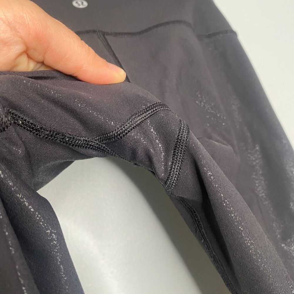 Lululemon Align Shimmer Coated Legging Size 6 - Picture 4 of 5